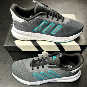 Adidas X‎ PLRPATH Men's Running Shoes Gray Aqua Cloudfoam Size 9 JR8211 NEW